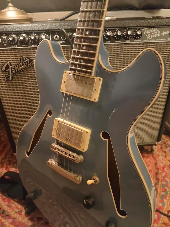 D'Angelico Excel Tour DC, Muziek en Instrumenten, Snaarinstrumenten | Gitaren | Elektrisch, Zo goed als nieuw, Solid body, Overige merken