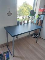 Bureau ikea, blauw, Ophalen of Verzenden, Zo goed als nieuw
