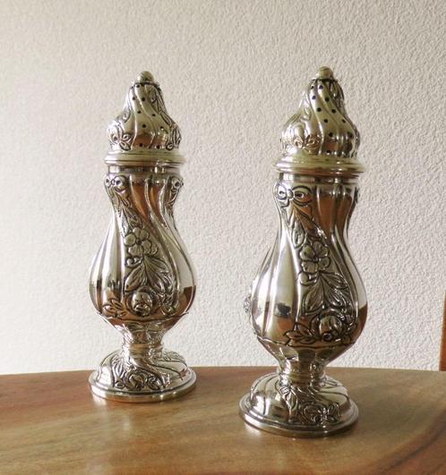 Zilveren strooibussen specerijenstrooiers, Antiek en Kunst, Antiek | Goud en Zilver, Zilver, Ophalen of Verzenden