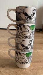 Bambi walt disney mokken bekers stapelbaar, Ophalen of Verzenden, Zo goed als nieuw, Overige stijlen, Kop(pen) en/of Schotel(s)