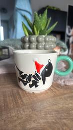 Mok Takkie, Huis en Inrichting, Keuken | Servies, Ophalen, Zo goed als nieuw, Overige stijlen, Kop(pen) en/of Schotel(s)