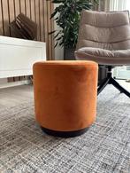 Poef Leitmotiv terracotta, Huis en Inrichting, Ophalen, Minder dan 50 cm, Rond, Minder dan 50 cm