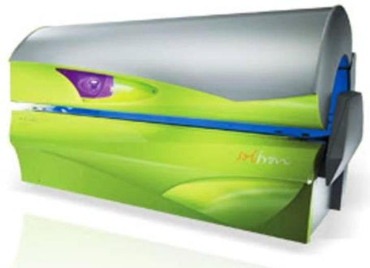 Soltron Solarium M55 Scream Twin Power Occasion, Witgoed en Apparatuur, Zonnebanken en Gezichtsbruiners, Gebruikt, Zonnebank dubbelzijdig