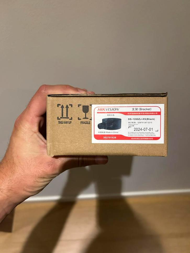 Hikvision DS-1280ZJ-XS Camera Beugel - Nieuw, Audio, Tv en Foto, Videobewaking, Nieuw, Buitencamera, Ophalen