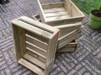 Houten kistjes, kratjes van geïmpregneerd tuinhout, Ophalen of Verzenden, Nieuw