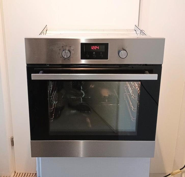 Ikea inbouw heteluchtoven 202.451.67 Raffinerad Bouwjaar2014, Witgoed en Apparatuur, Ovens, Gebruikt, Inbouw, Oven met grill, 45 tot 60 cm