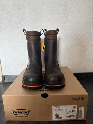 Grisport Ranger Hound - Werklaarzen - Bruin/oranje S3 beschikbaar voor biedingen