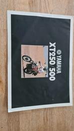 Folder Yamaha xt500 en xt250, Motoren, Yamaha