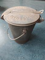 Zinken vuilnisemmer Amsterdam, Ophalen of Verzenden, Gebruikt