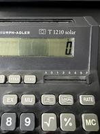 Triumph-Adler T1201Solar Calculator, Ophalen of Verzenden, Gebruikt