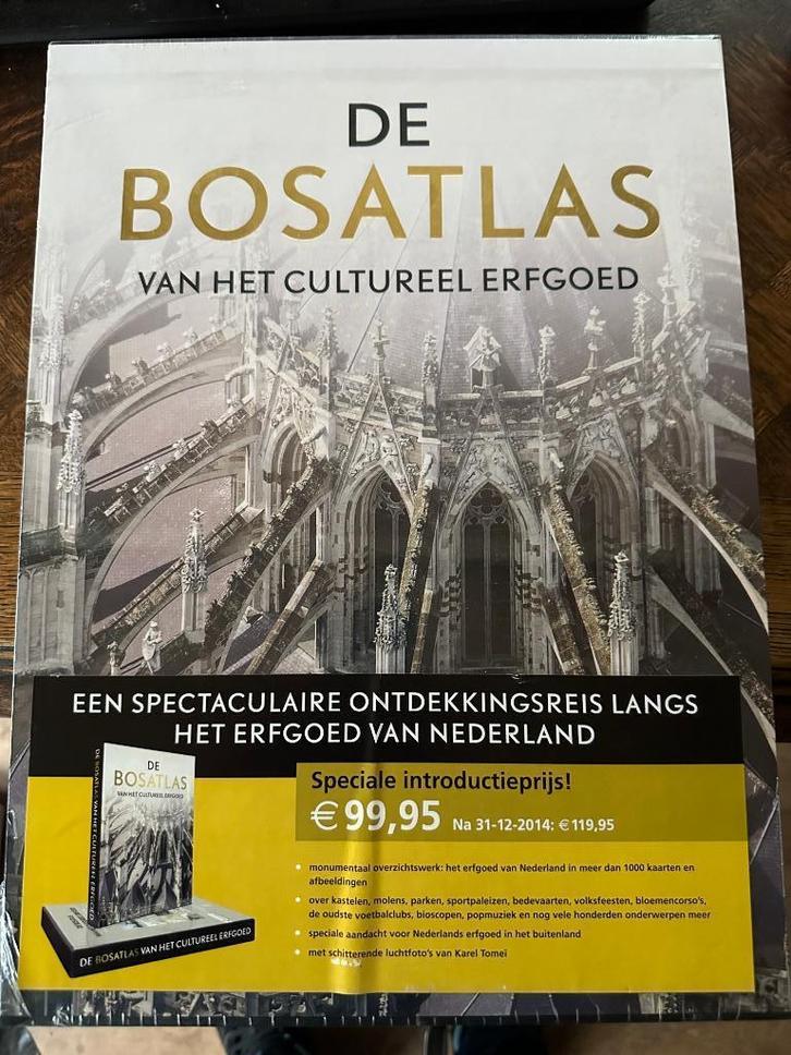 Bosatlas van het Cultureel Erfgoed - Nieuw in seal, Boeken, Kunst en Cultuur | Architectuur, Nieuw, Overige onderwerpen, Ophalen of Verzenden