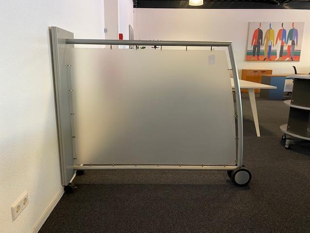 Scheidingswand / roomdivider verrijdbaar 130hx160b cm, Huis en Inrichting, Overige Huis en Inrichting, Gebruikt, Ophalen of Verzenden