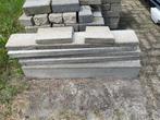 betontegel 30x30 en beton banden gratis, Tuin en Terras, Ophalen, Gebruikt, 10 m² of meer, Beton