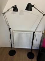 2 Ikea vloerlampen, Ophalen, Zo goed als nieuw, Metaal, 150 tot 200 cm