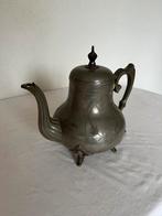 Antiek Oud Tinnen Keteltje Ketel Theeketel Tin Waterketel, Antiek en Kunst, Ophalen of Verzenden