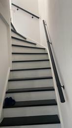 2x Cando aluminium trapleuning mat zwart ZGAN, Doe-het-zelf en Verbouw, Ladders en Trappen, Ophalen, Zo goed als nieuw, Trap, Minder dan 2 meter