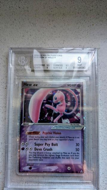 Mew ex Holon Phantoms BGS 9 MINT  beschikbaar voor biedingen