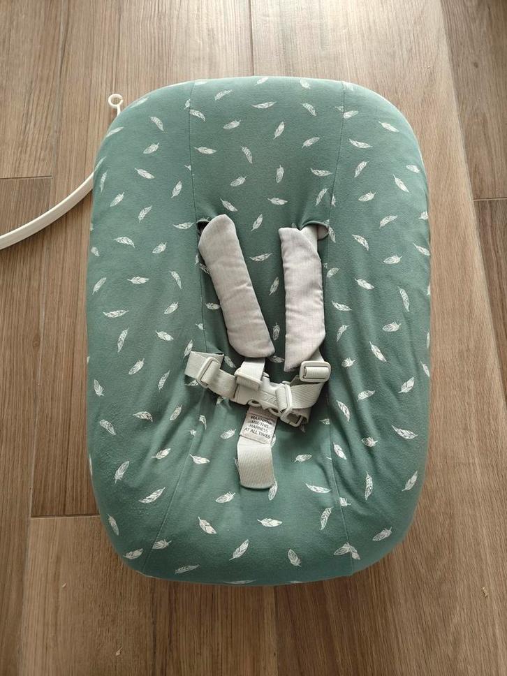 Trip trapp baby zitje Stokke, newborn set, Kinderen en Baby's, Kinderstoelen, Zo goed als nieuw, Meegroeistoel, Ophalen of Verzenden