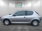 Peugeot 206 1.4 Gentry automaat airco, Stof, Zwart, Metallic lak, Bedrijf