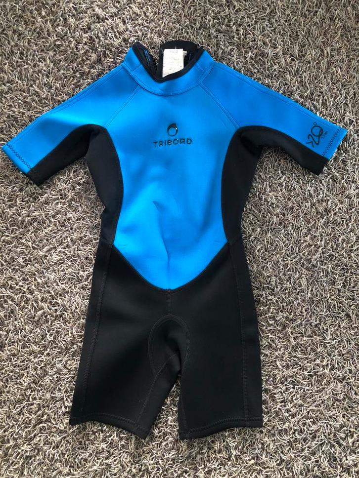 Tribord Wetsuit Shorty - Maat 125-132 (6-8 jaar), Watersport en Boten, Watersportkleding, Gebruikt, Wetsuit, Kind, Ophalen of Verzenden
