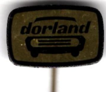 Dorland auto rijschool blik speldje ( B_138 ) beschikbaar voor biedingen