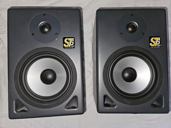 KRK ST6 monitors 100 watt, Audio, Tv en Foto, Luidsprekers, Gebruikt, Overige typen, 60 tot 120 watt, Overige merken, Ophalen