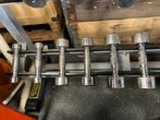 Chrome dumbbells 1-2-3 kg dumbell gewichten, Dumbbell, Gebruikt, 1-2-3 kg, Ophalen of Verzenden