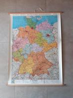 Landkaart Deelstaten Duitsland, Goethe Instituut, Boeken, Gelezen, Duitsland, Stiefel, 1800 tot 2000