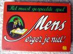 Mens erger je niet, 2 en 6 personen - compleet, Een of twee spelers, Ophalen of Verzenden, Gebruikt