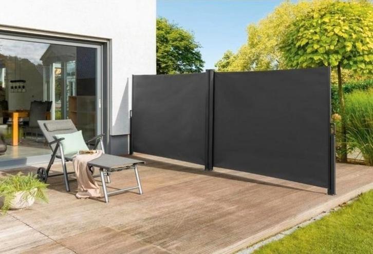 1 x Livarno Windscherm - Nieuw in doos! 300x160 cm, Tuin en Terras, Tuinschermen, Nieuw, Aluminium, 150 tot 200 cm, 200 cm of meer