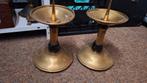 2 antieke Art Deco,  altaar kandelaars,  zie foto's, Antiek en Kunst, Antiek | Religie, Ophalen of Verzenden