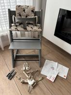 Stokke Tripp Trapp - Storm Grey, Kinderen en Baby's, Kinderstoelen, Ophalen, Zo goed als nieuw, Meegroeistoel