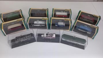 Atlas bus collectie 11 stuks in ovp schaal 1:72 beschikbaar voor biedingen