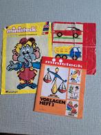 Ministeck, boekjes en platen VINTAGE, Ophalen of Verzenden, Gebruikt