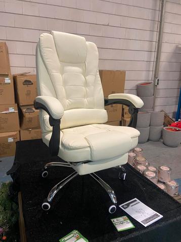 Bureaustoel met voetenbankje 64.5x69x109-117h beschikbaar voor biedingen