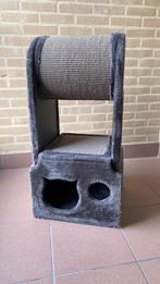 Grijze krabpaal zgan, Dieren en Toebehoren, Krabmeubelen, Ophalen, Zo goed als nieuw, Krabpaal