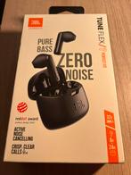 Nieuwe JBL Tune Flex oordopjes zwart met noise cancelling, Ophalen of Verzenden, Nieuw, Bluetooth