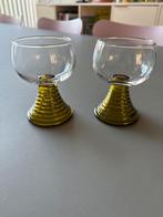 2 Roemer Wijnglazen, Huis en Inrichting, Keuken | Servies, Glas of Glazen, Ophalen of Verzenden, Overige stijlen, Glas