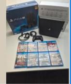 Playstation 4 Pro 1TB +  8 Games!, Spelcomputers en Games, Spelcomputers | Sony PlayStation 4, Met games, Ophalen of Verzenden