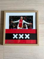 Gesigneerde aanvoerdersband Siem de Jong Ajax, Verzamelen, Sportartikelen en Voetbal, Ophalen of Verzenden, Zo goed als nieuw
