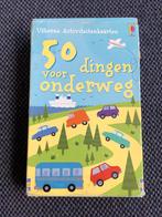 Usborne activiteiten kaarten 50 dingen voor onderweg, Een of twee spelers, Ophalen of Verzenden, Gebruikt