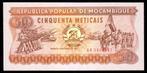 Bankbiljet - Mozambique 50 Meticais 1986 - UNC, Postzegels en Munten, Bankbiljetten | Afrika, Los biljet, Ophalen of Verzenden
