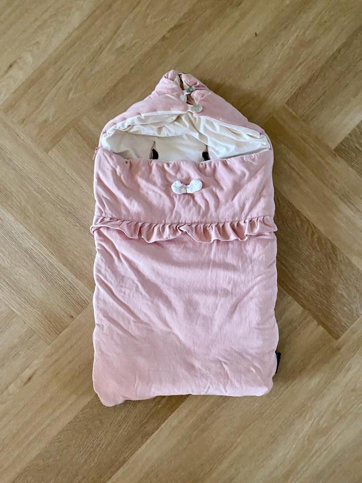 Z.g.a.n. Roze wagendeken / voetenzak House of Jamie, Kinderen en Baby's, Dekens, Slaapzakjes en Inbakerproducten, Zo goed als nieuw