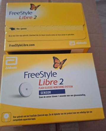 Freestyle Libre 2 Sensor - 2 stuks 80€ vaste ophaalprijs!! beschikbaar voor biedingen