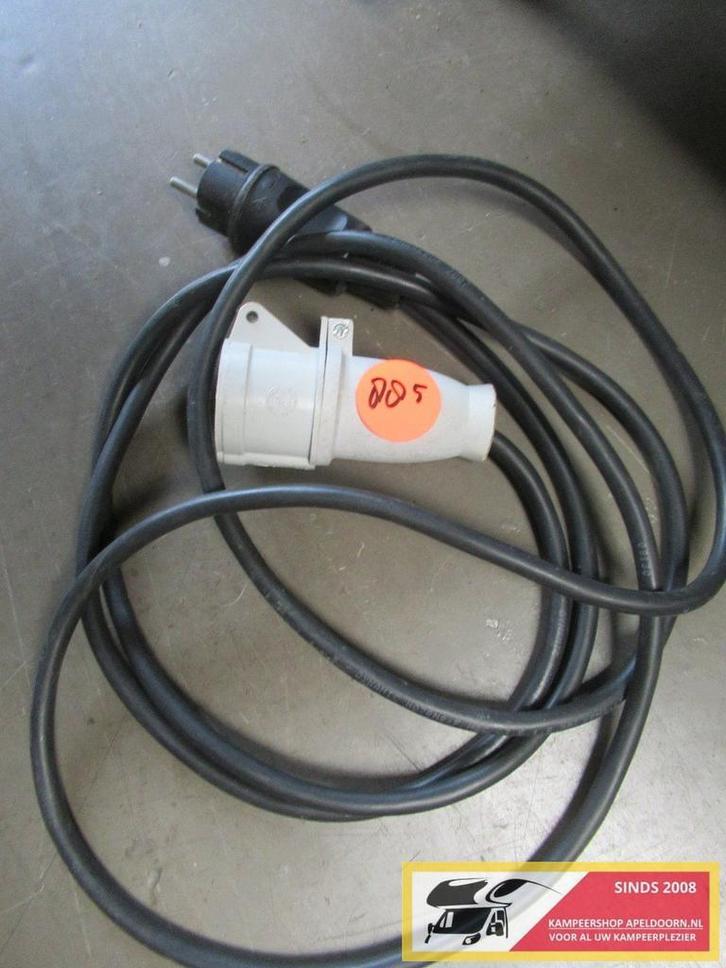 stekker met 1 1/2 mtr snoer nr. 885, Caravans en Kamperen, Caravan accessoires, Gebruikt, Ophalen of Verzenden