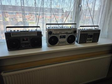 Cassette recorder getto belaster boom box beschikbaar voor biedingen