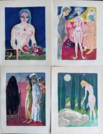 Kees van Dongen houtgravures 1001 nacht, Verzenden