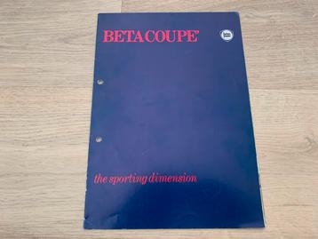 Folder Lancia Bera Coupe (1300, 1600, 2000) beschikbaar voor biedingen