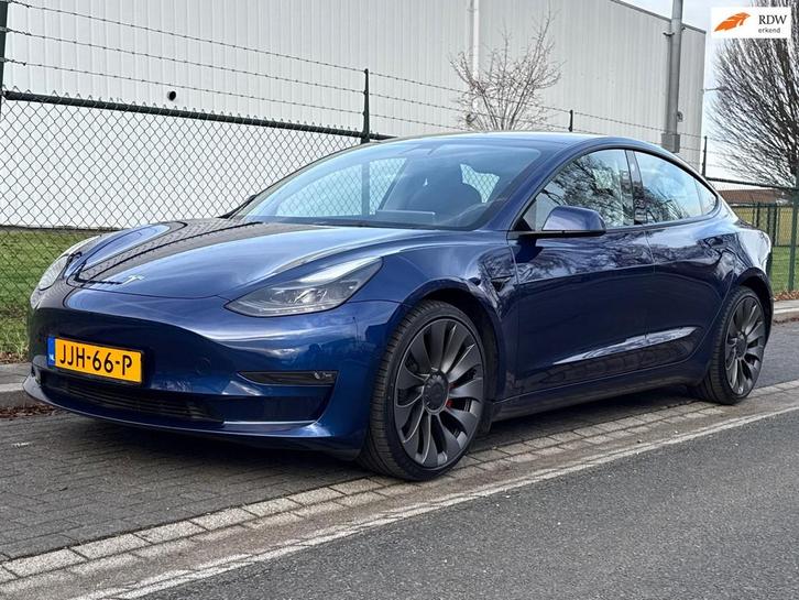 Tesla MODEL 3 Performance AWD 82 kWh, Auto's, Tesla, Bedrijf, Te koop, Model 3, 360° camera, 4x4, ABS, Achteruitrijcamera, Adaptive Cruise Control