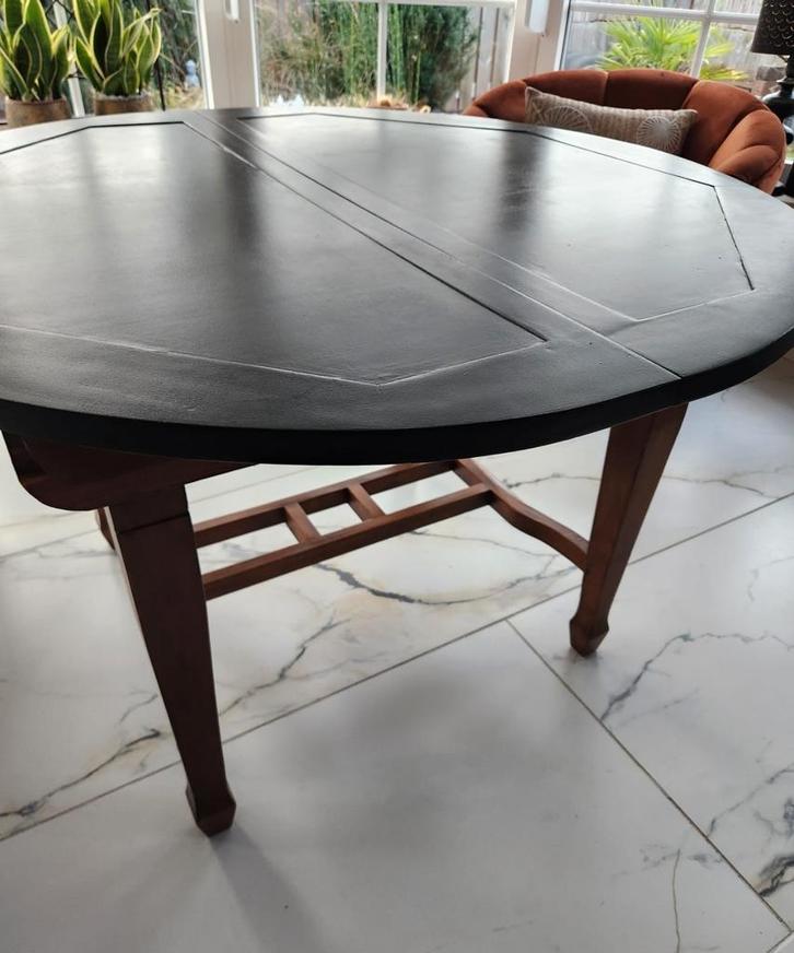 Mooie nostalgische uitschuifbare eetkamer tafel, Antiek en Kunst, Antiek | Meubels | Tafels, Ophalen